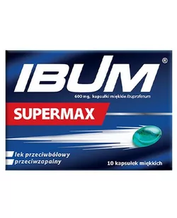 Hasco-Lek S.A. Ibum Supermax 600 mg 10 kapsułek 3522051 - Witaminy i minerały - miniaturka - grafika 1