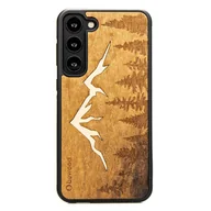 Etui i futerały do telefonów - Drewniane Etui Bewood Samsung Galaxy S23 Plus GÓRY IMBUIA - miniaturka - grafika 1