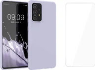 Etui i futerały do telefonów - Braders Etui Icon + Szkło Ochronne do Samsung Galaxy A52 / A52s Violet - miniaturka - grafika 1