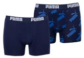Majtki damskie - PUMA BOKSERKI AOP 2-PACK 93552602 r 164 - miniaturka - grafika 1