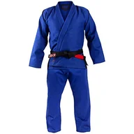 Kimona, stroje i obuwie - Venum Męskie kimono Contender Evo BJJ, niebieskie, A3.5 - miniaturka - grafika 1