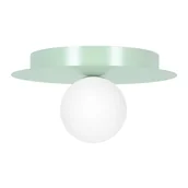 Lampy sufitowe - Lampa sufitowa w kolorze miętowym, plafon K-5453 z serii ROBIN - miniaturka - grafika 1