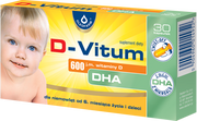 Witaminy i minerały - OLEOFARM D-vitum witamina d dla niemowląt 800 j.m x 36 kaps - miniaturka - grafika 1