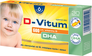 OLEOFARM D-vitum witamina d dla niemowląt 800 j.m x 36 kaps