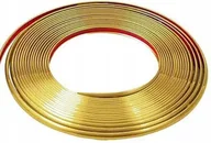 Akcesoria tuningowe - 8 metrów Listwy Ozdobne Taśma Złota Gold 9 MM - miniaturka - grafika 1