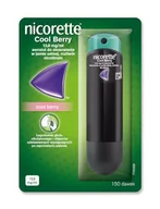 Rzucanie palenia - Johnson&Johnson NICORETTE COOL BERRY Aerozol 1 mg/dawka 13,2 ml 3304721 - miniaturka - grafika 1