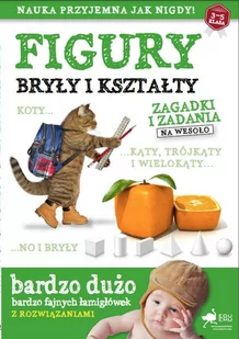 Figury, bryły i kształty. Zagadki i zadania na wesoło - Pomoce naukowe - miniaturka - grafika 2
