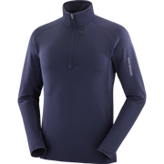 Bluzy sportowe męskie - BLUZA SALOMON ESSENTIAL LT WARM HZ M C21123 - miniaturka - grafika 1