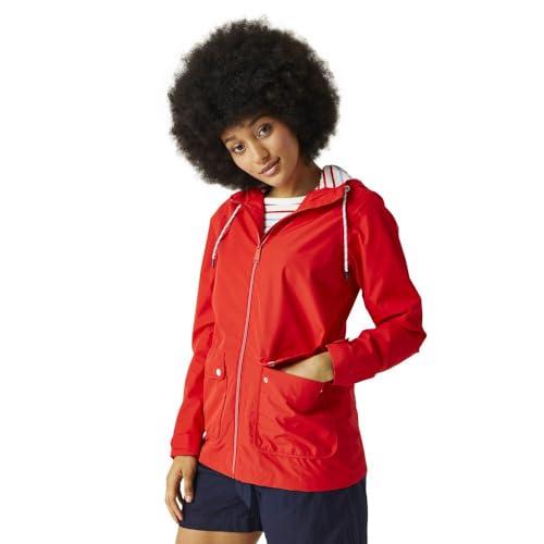 Regatta Damska kurtka przeciwdeszczowa Bayletta damska Bayletta zapinana na zamek błyskawiczny płaszcz przeciwdeszczowy z kapturem