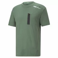 Koszulki sportowe męskie - Męski t-shirt z nadrukiem PUMA RAD/CAL Pocket Tee - miniaturka - grafika 1