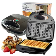 Gofrownice - Gofrownica Mocna Waflownica Opiekacz 2 Gofry 700 W - miniaturka - grafika 1