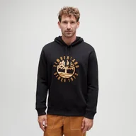 Bluzy męskie - TIMBERLAND BLUZA Z KAPTUREM HOLIDAY GRAPHIC HOODIE - Timberland - miniaturka - grafika 1