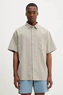 Vans koszula męska kolor beżowy relaxed z kołnierzykiem klasycznym VN000M15EBF1 - Koszule męskie - miniaturka - grafika 1