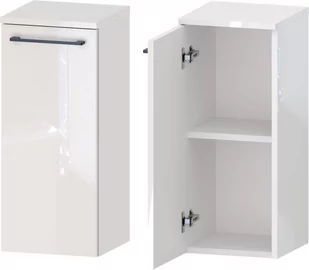 Słupek Łazienkowy ROSEN 1D D L - Uchwyt Czarny - Szafki łazienkowe - miniaturka - grafika 1