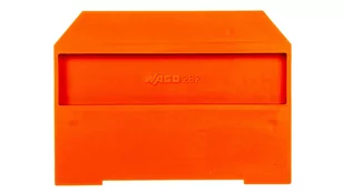 Wago Ścianka końcowa pomarańczowa 282-312 /25szt./ 282-312 - Kostki, złączki, wtyczki - miniaturka - grafika 1
