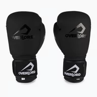 Rękawice bokserskie - Rękawice bokserskie Overlord Rage czarne 100004-BK  16 oz - miniaturka - grafika 1