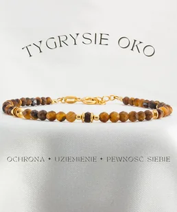 Tygrysie oko Bransoletka - Bransoletki - miniaturka - grafika 1