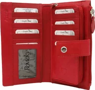 Portfele - Rovicky Skórzany damski portfel Rovicky R-861-DDW NoSize - miniaturka - grafika 1