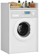 Szafki łazienkowe - Biała szafka nad pralkę A1-D89 - miniaturka - grafika 1