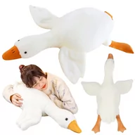 Maskotki i pluszaki - Duża Poduszka Gęś Pipa Maskotka Pluszowa Gąska XL 90 cm - miniaturka - grafika 1