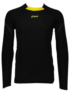 asics Koszulka funkcyjna w kolorze czarnym - Koszulki sportowe męskie - miniaturka - grafika 1