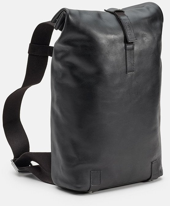 Plecak BROOKS PICKWICK HARD LEATHER, Black, Pojemność 12L, Garbowana skóra NEW