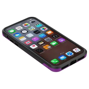 Zizo Star Diamond Hybrid Cover Etui iPhone X (Purple/Black) - Etui i futerały do telefonów - miniaturka - grafika 5