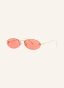 Okulary przeciwsłoneczne - Fendi Okulary Przeciwsłoneczne fn000647 gold - miniaturka - grafika 1