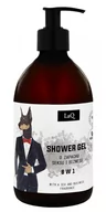 Kosmetyki do kąpieli - LAQ LaQ Doberman Żel pod prysznic 8w1 o zapachu sexu i biznesu 500ml 129631 - miniaturka - grafika 1