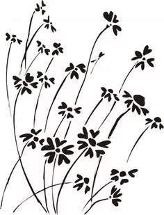 Naklejka na ścianę łąka Kompozycja kwiatowa 8, 120x92 cm - Naklejki na ścianę - miniaturka - grafika 1