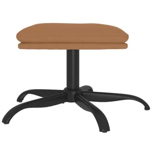 Lumarko Podnóżek, kolor taupe, 60x60x39 cm, tapicerowany mikrofibrą - Pufy i podnóżki - miniaturka - grafika 4