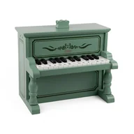Instrumenty muzyczne dla dzieci - CLASSIC WORLD Pianinko Vintage + Książeczka do Nauki - miniaturka - grafika 1