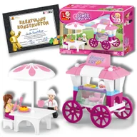 Klocki - FOOD TRUCK BAR NA KÓŁKACH KLOCKI SLUBAN B0522 78 EL. + DYPLOM - miniaturka - grafika 1