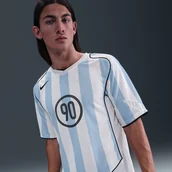 Swetry męskie - Męska koszulka piłkarska Dri-FIT Nike Total90 - Niebieski - miniaturka - grafika 1