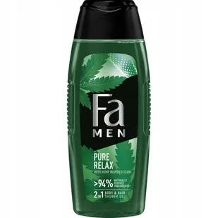 Fa Men 2in1 Shower Gel Pure Hemp 400ml żel pod prysznic do ciała i włosów - Żele pod prysznic dla mężczyzn - miniaturka - grafika 1