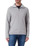 Bluzy męskie - BOSS Męska bluza ZWash Sweatshirt, Medium Grey37, XXL - miniaturka - grafika 1