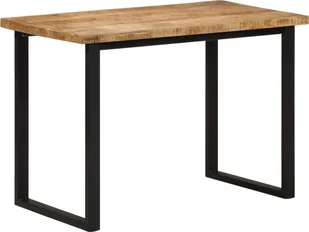 vidaXL Stół do jadalni, 110x55x75 cm, lite drewno mango - Stoły - miniaturka - grafika 1