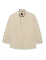 Płaszcze męskie - bugatti Męski płaszcz 333400-39031, jasnoszary-210, standardowy, jasnoszary-210, 102 - miniaturka - grafika 1