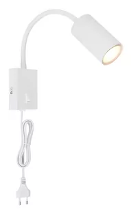 Globo Lighting Robby kinkiet 1x25W biały 57911WW - Lampy ścienne - miniaturka - grafika 1