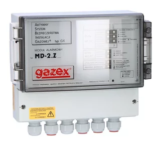 GAZEX GAZEX Moduł sterujący MD-2.Z do 2 detektorów 230V MD-2.Z MD-2.Z - Regulatory i termostaty - miniaturka - grafika 1