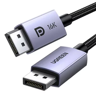 uGreen, Kabel wideo 2 x Display Port męsko-męski UGREEN DP118 2m 16K - Kable - miniaturka - grafika 1