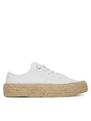 Buty dla chłopców - Tommy Hilfiger Espadryle T3A9-33732-0890100 Biały - miniaturka - grafika 1