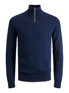 Jack & Jones Sweter "Emil" w kolorze granatowym - Swetry męskie - miniaturka - grafika 1
