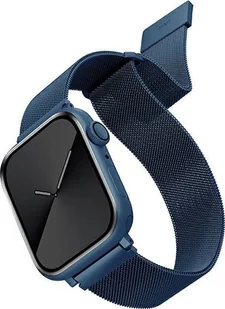Uniq UNIQ pasek Dante Apple Watch Series 4/5/6/7/SE 42/44/45mm. Stainless Steel niebieski/cobalt blue - Akcesoria do smartwatchy - miniaturka - grafika 1