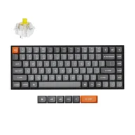Klawiatury - Keychron K2 MAX bezprzewodowa klawiatura mechaniczna z podświetleniem białym Keychron Super Banana Switch - Czarna (Black) - miniaturka - grafika 1