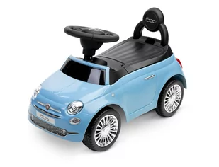 Toyz by Caretero, Jeździk Fiat 500, niebieski - Chodziki - miniaturka - grafika 1