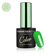 Lakiery hybrydowe - Lakier hybrydowy hipoalergiczny neonowy zielony 7ml – Neon Green N3 - miniaturka - grafika 1