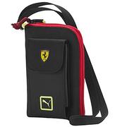 Portfele - PUMA Męski portfel Ferrari Fanwear Street - czarny, czarny, jeden rozmiar - miniaturka - grafika 1