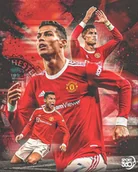 Puzzle - PUZZLE Cristiano Ronaldo Manchester U. A3 252 el z Nadrukiem + IMIĘ Pudełko - miniaturka - grafika 1