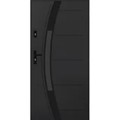 Drzwi zewnętrzne - Drzwi zewnętrzne NYKS antracyt 90 prawe - miniaturka - grafika 1